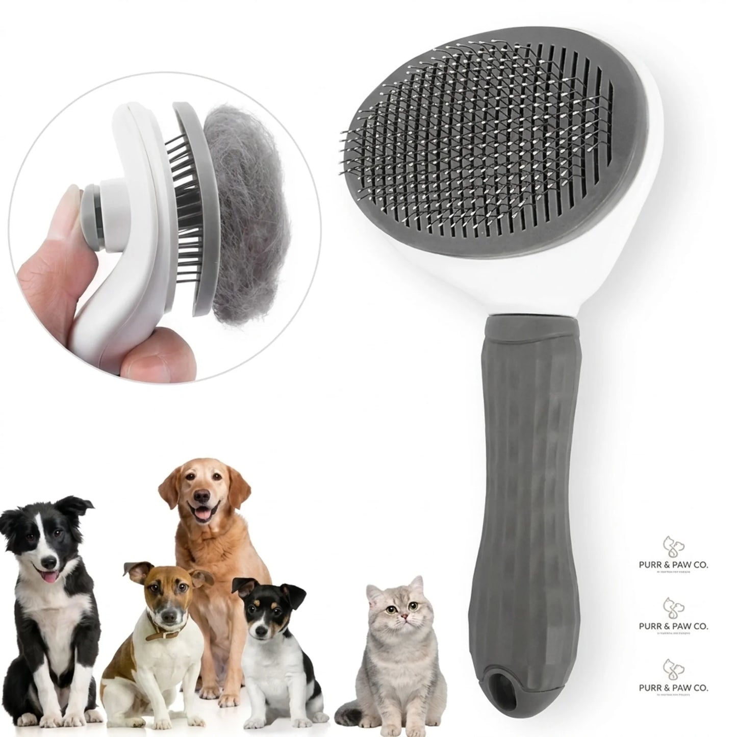 Cepillo para gatos y perros