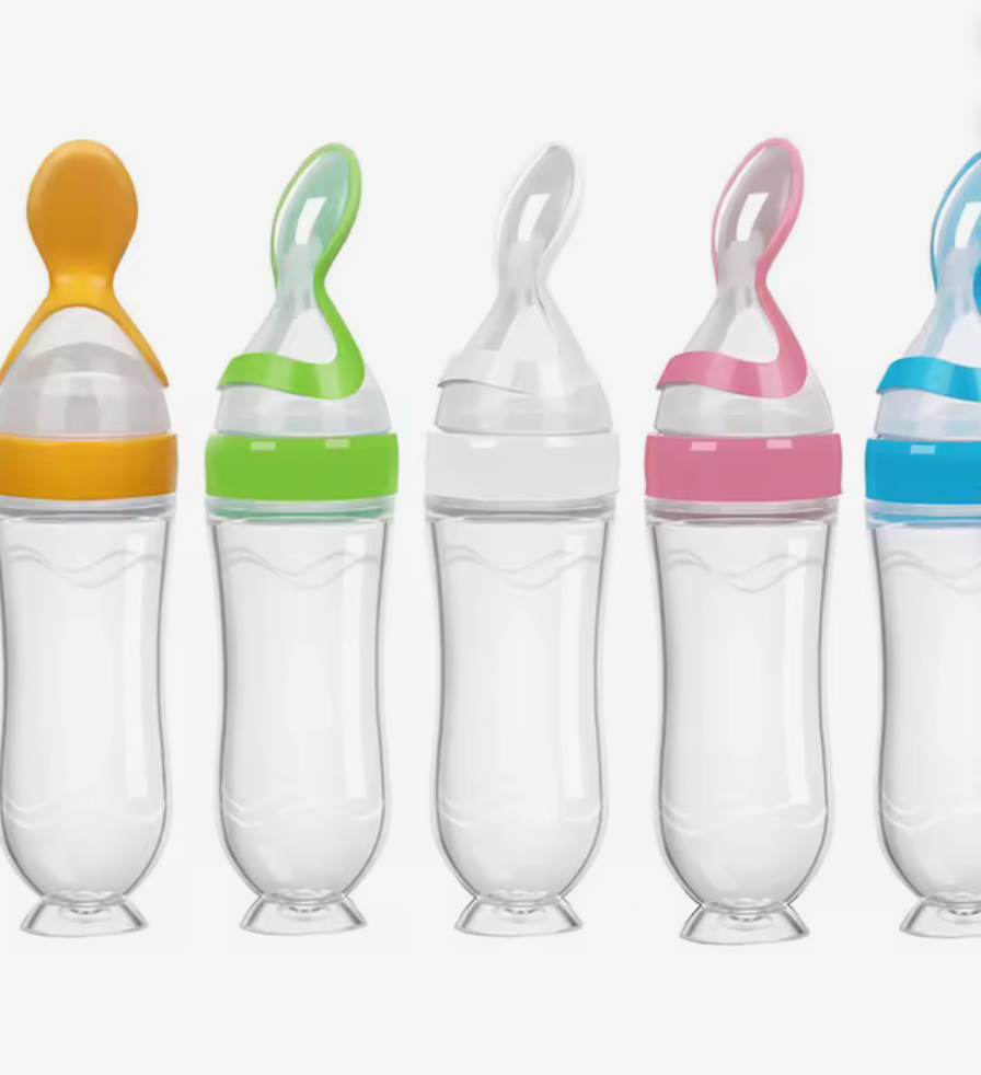 Biberon de silicona para bebes