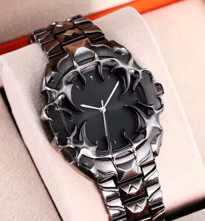 Reloj de cuarzo gotico