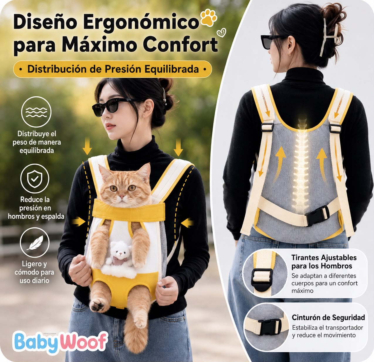 Mochila portamascotas