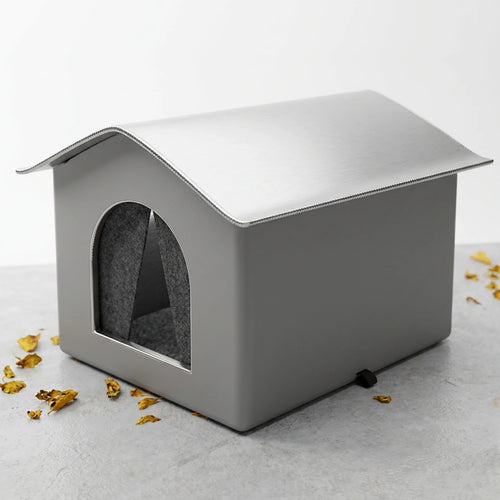 Casa para perros y gatos callejeros